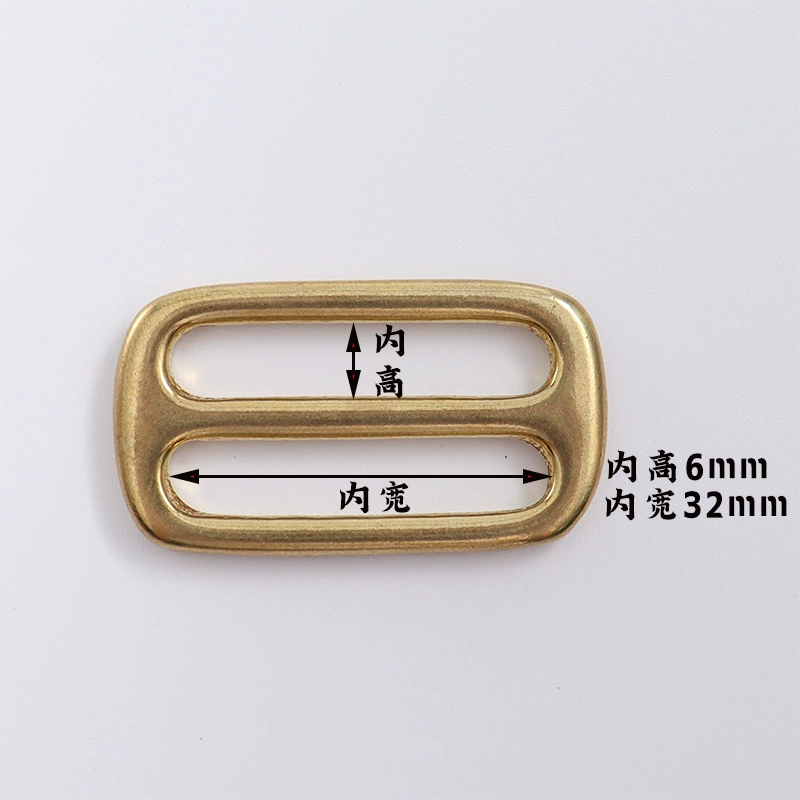 [Maochuang Hardware] Оптовое предложение чистого бронза - Японские кольца Бронзовая пряжка для сумок и ленты с ворсистой японской надписью