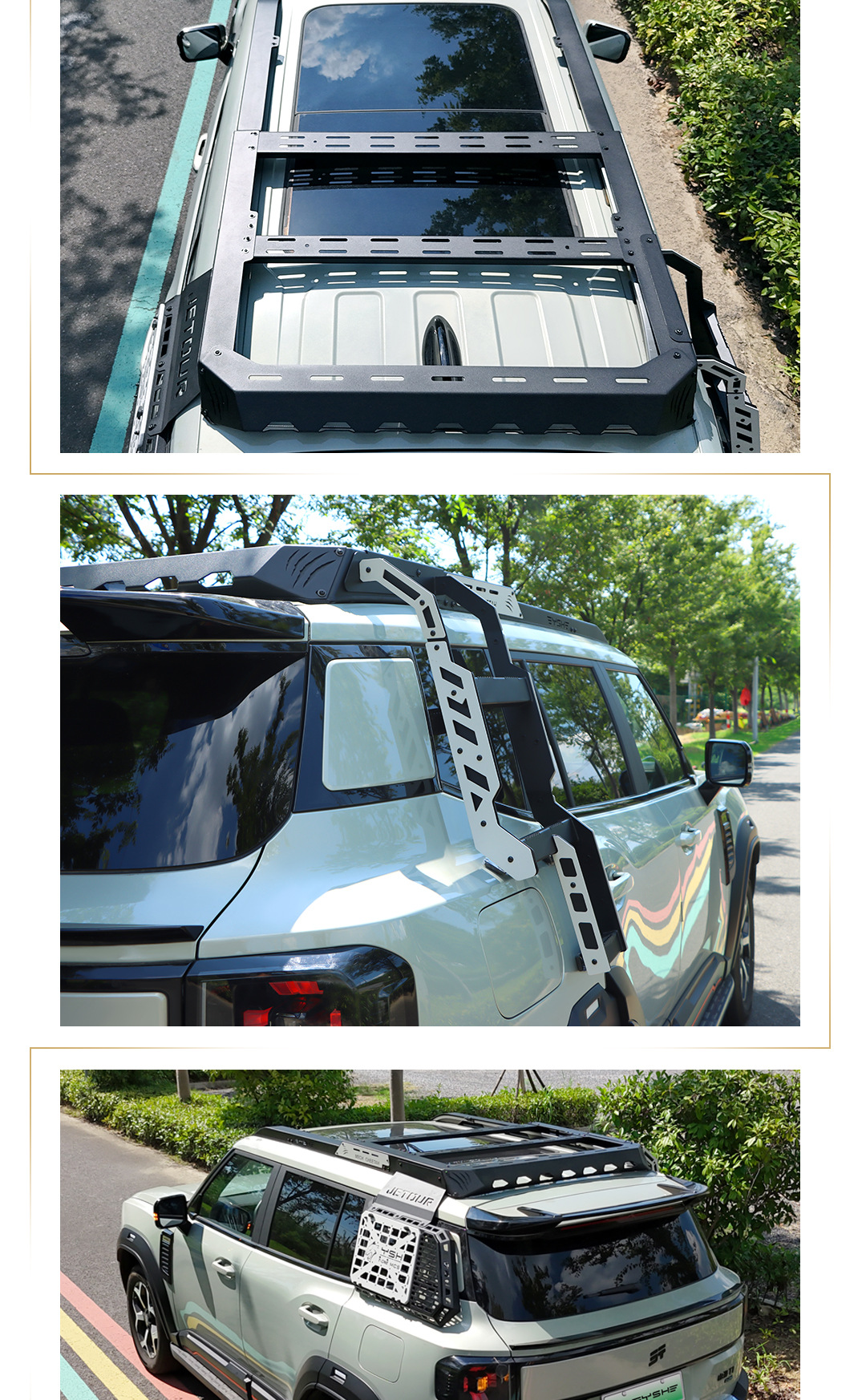 Roof Platform Dedicated for Freedom Fighter Shan Hai T1 Car Roof Rack