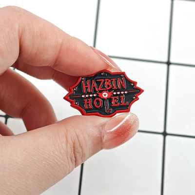Yaxa sancaqları Brooch Anime Logo Badge