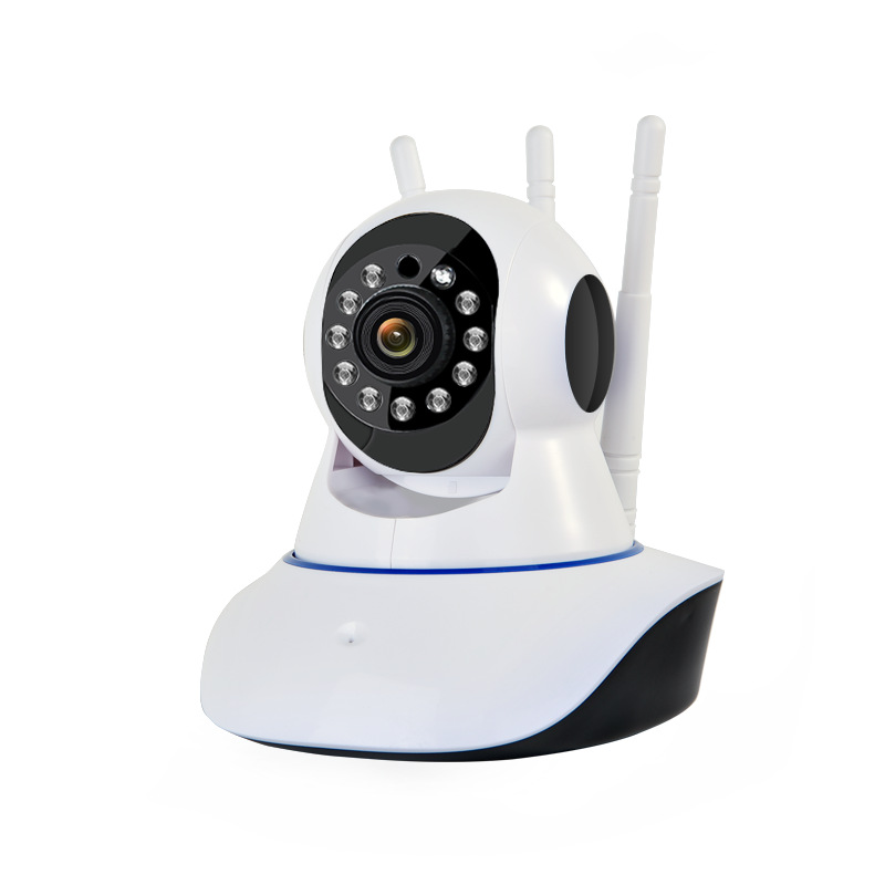 家用室内无线网络WiFi监控手机远程插卡光头强高清摇头夜视摄像头