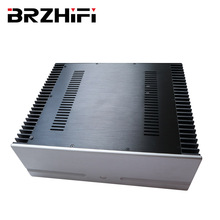 BRZHIFI全鋁功放機箱 兩側散熱甲類鋁機箱 4315整體散熱器 深350M