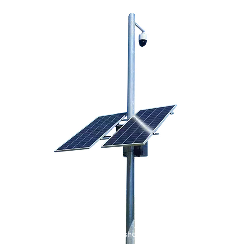 Sistema de suministro de energía solar para hidrología y conservación del agua, sensores de inundación, estación de monitoreo de inundaciones en lagos y embalses, y estación de monitoreo de agua y lluvia. image 6