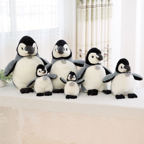 Simulation penguin figure Arctic Ocean Park plush toy gift small size Antarctic penguin doll children's plush doll