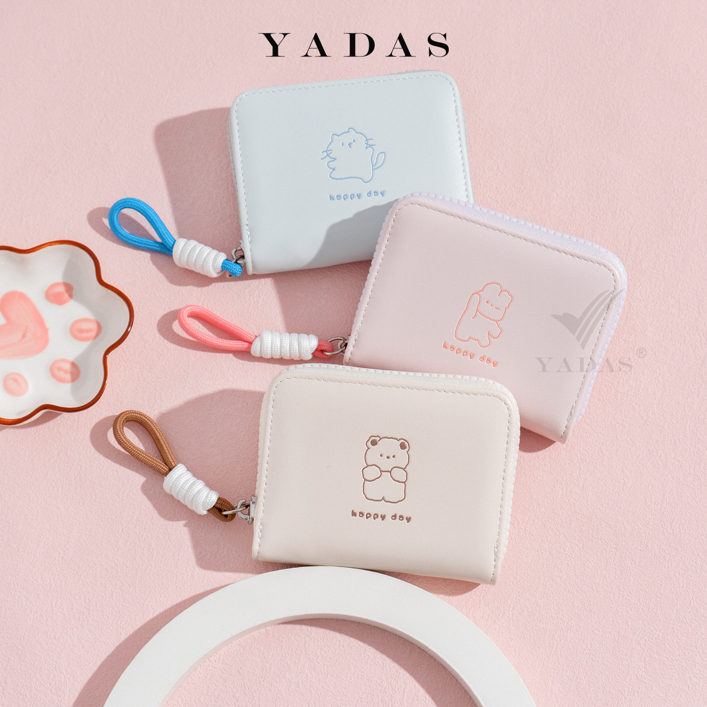 ¡Bolsa de tarjetas! Bolsa de tarjetas de gran capacidad INS Wallet de dama