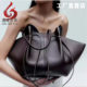 YUZEFI Wings Bag MOCHI Genuine Leather Shoulder Underarm Bag Fashion Commuter Large Capacity Tote Bag