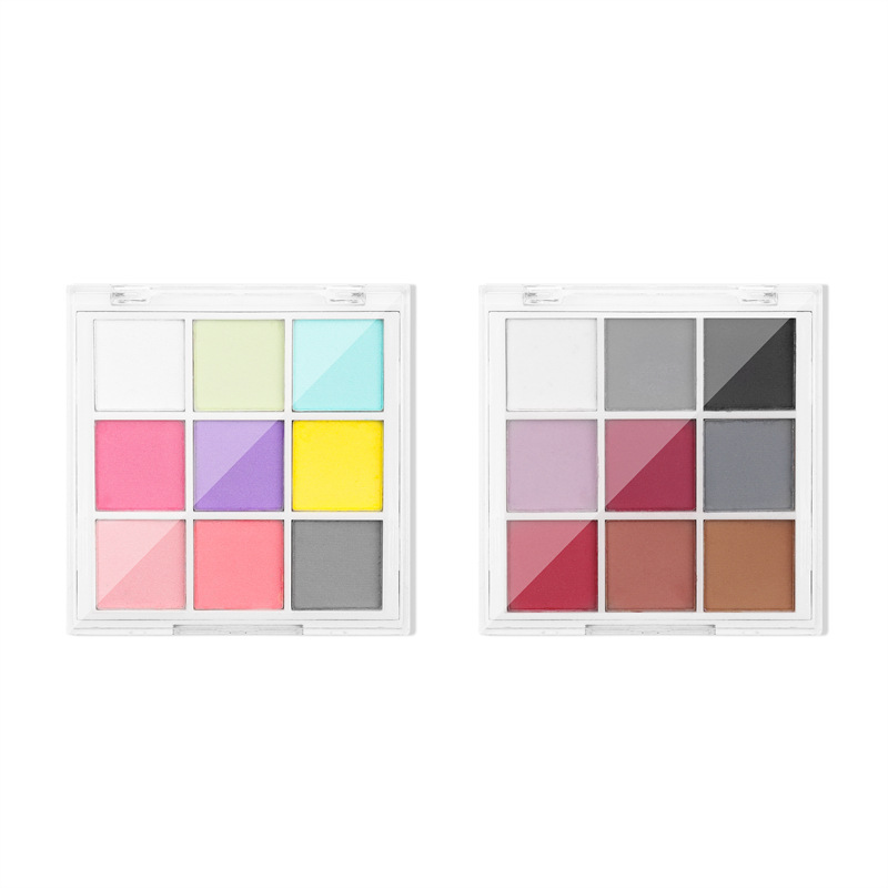 Transfronteriza especial 9-color clavo sólido espejo mágico polvo perezoso gradiente polvo mate fino flash Shell polvo al por mayor