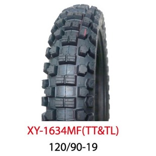 120/90-19 TT off-road motorcycle tires, weighted and thickened wear-resistant high-grip tires.