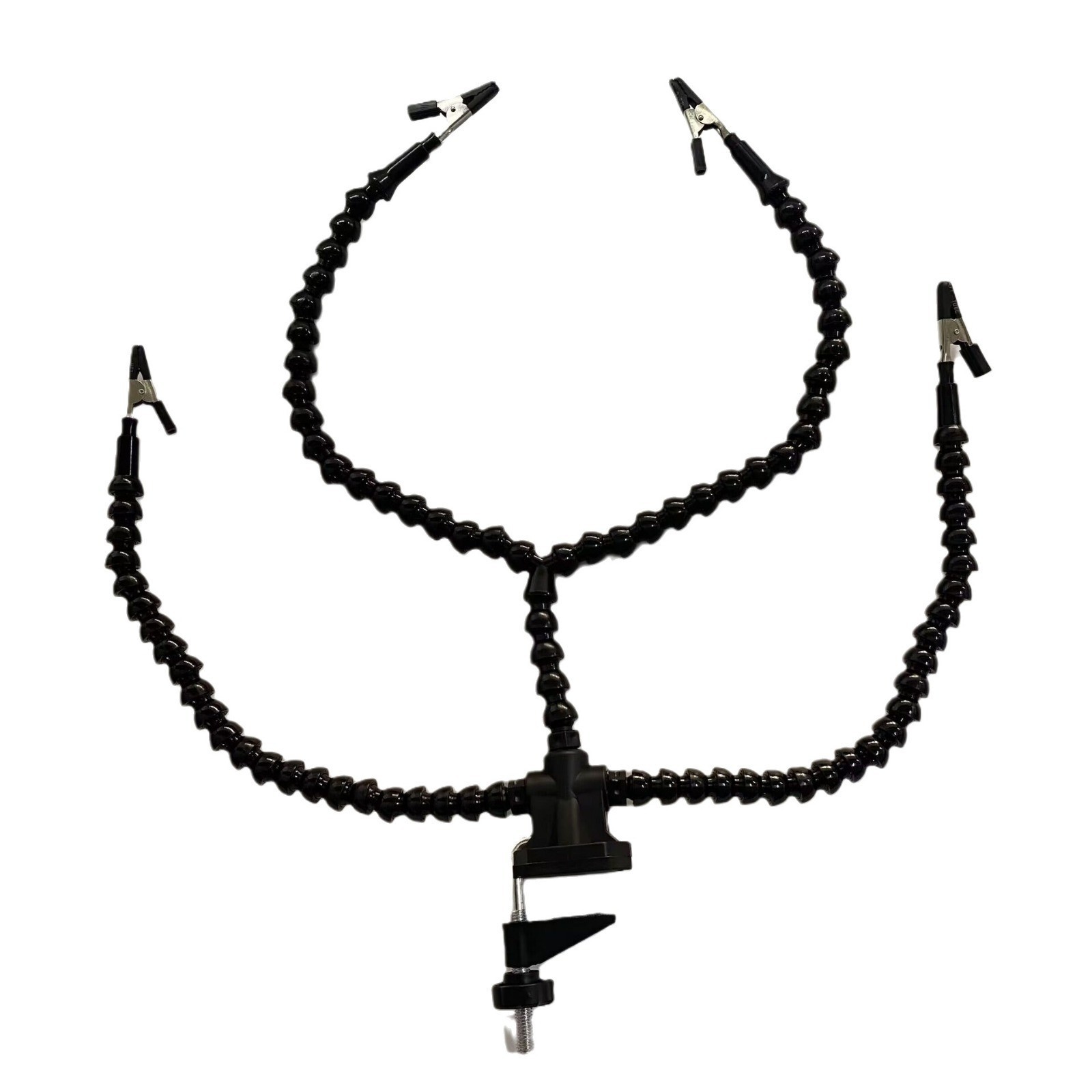 电烙铁焊接台夹具 二爪三爪辅助焊台万向手臂pcb线路板固定器帮手