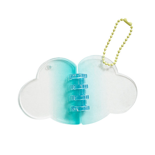 Alien DIY Gudan Guka Keychain Acrylic Sheet Handmade Custom Peripheral Cartoon Keychain Pendant Guka Card