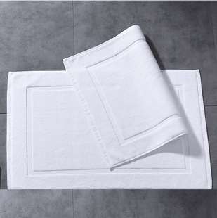 Hotel bathroom absorbent towel beauty salon hotel homestay washing center non-slip cotton absorbent mat