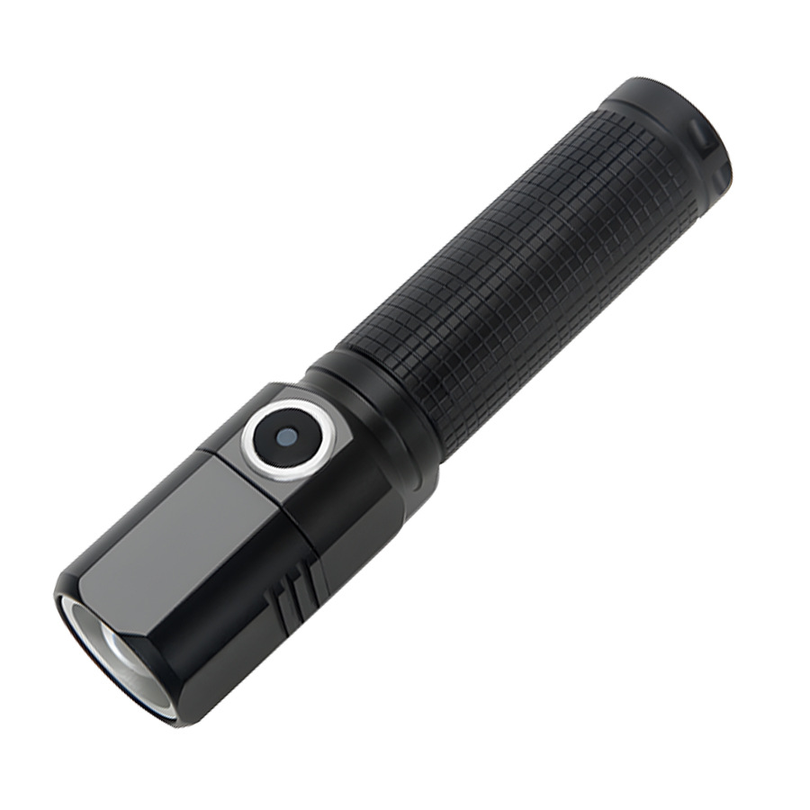 Lintera de luz intensa transfronteriza pesca nocturna ultra brillante de largo alcance mini portátil recargable al aire libre linterna de luz intensa