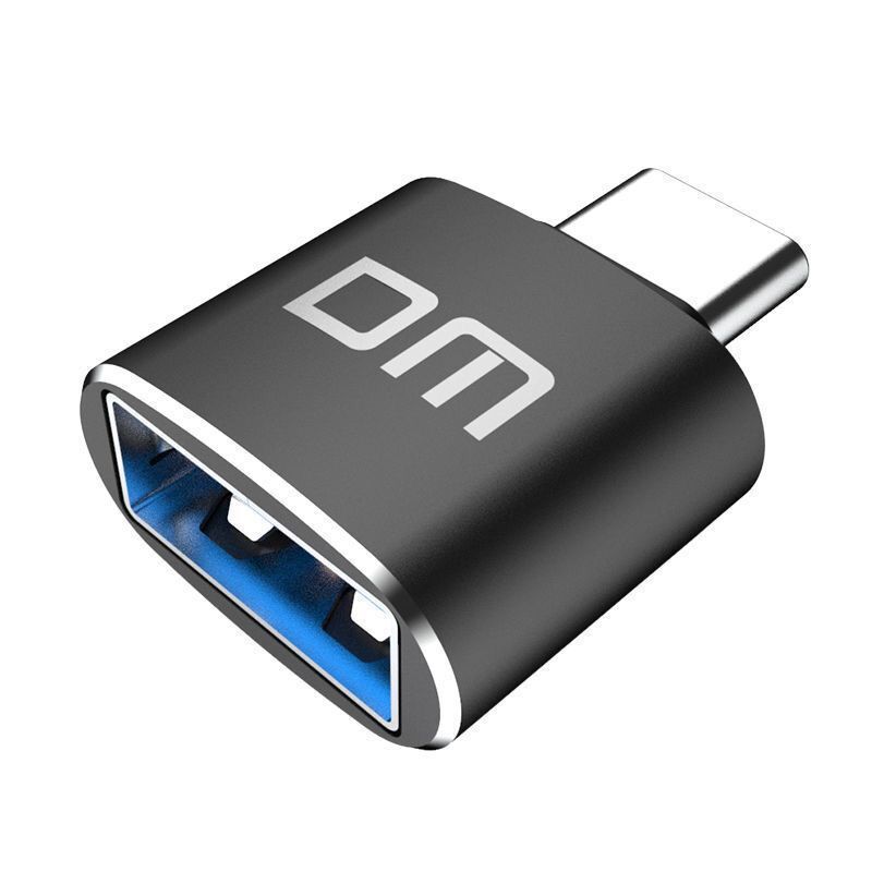 DM type-c-A转接头USB3.0转TYPE-C 转接器 手机U盘 HUB扩展坞配件