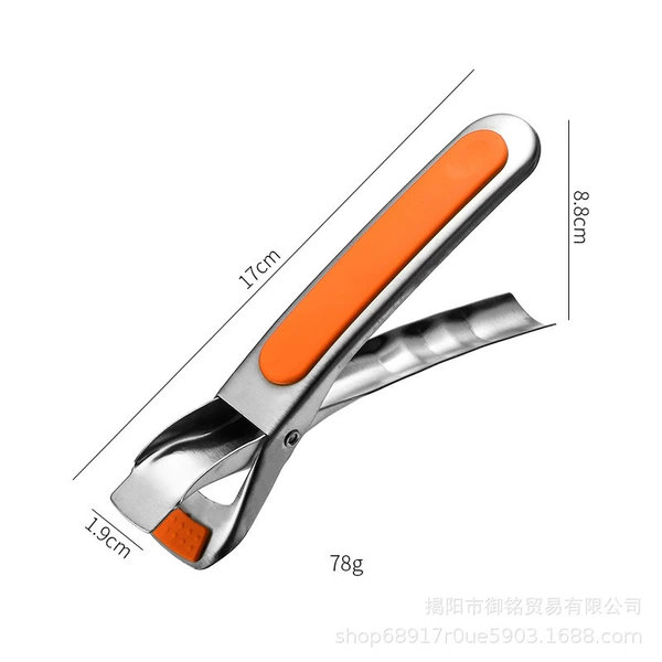 【Orange】Bowl clip (with silicone anti-slip style)
