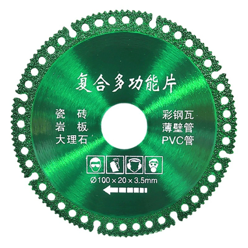 Композитный Многофункциональный режущий кусок плитки срез плиты мрамора цвета стальной плитки металла угловая шлифовальная машина лезвие пилы оптом