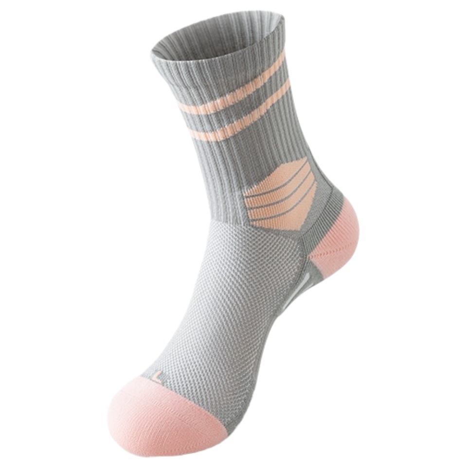 Women's Professional Running Socks Odor Resistant Non-Slip Sweat Wicking For Marathon Badminton Tennis Spring Summer Sports Accessories_voghion.com