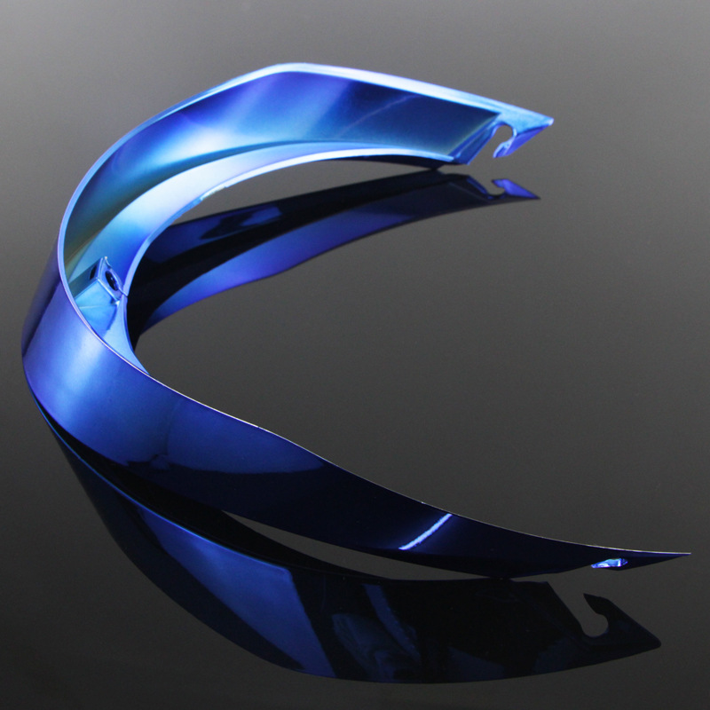 Motorcycle Helmet Gp Tail Fin Adapts to Gp/Corsa/Gpr Helmet Model Personalized Modified Large Tail Fin Helmet Accessories