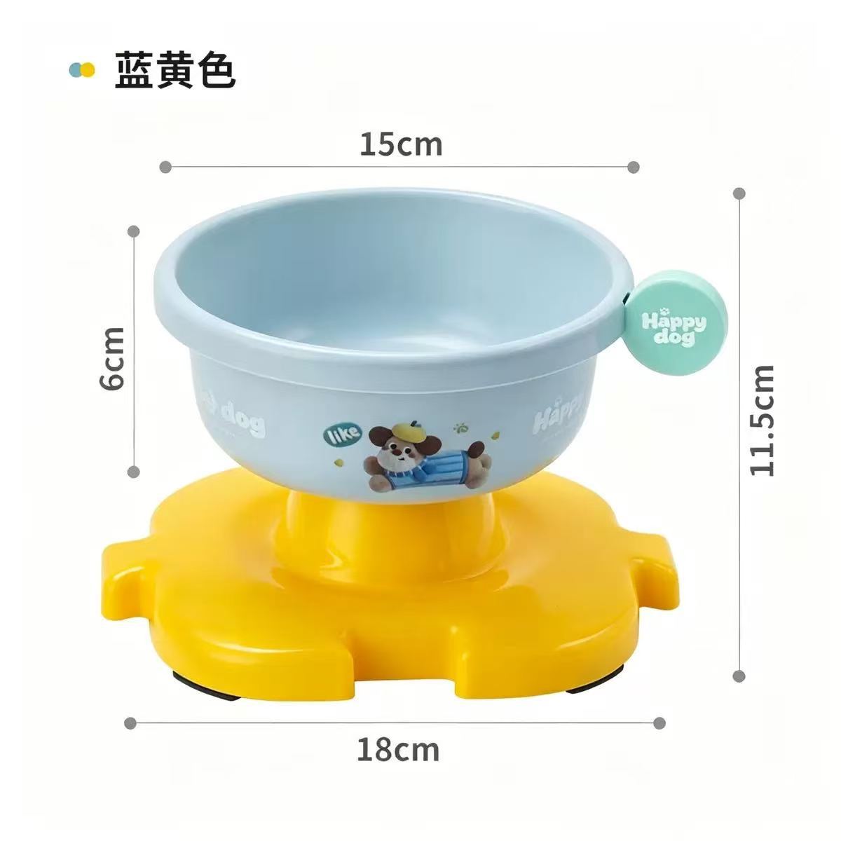 拼接款碗（蓝色）塑料碗