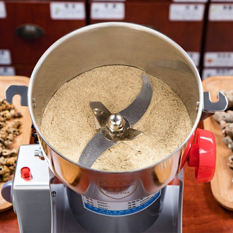 Trituradora de granos integrales de acero inoxidable Jiasheng, trituradora de material eléctrico doméstico, trituradora ultrafina, trituradora