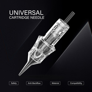 Tattoo Embroidery Full-Throw Needle Nuojiao Korean V6 Full-Throw Bayonet Integrated Needle Individually Packaged Tattoo Embroidery Integrated Universal Needle