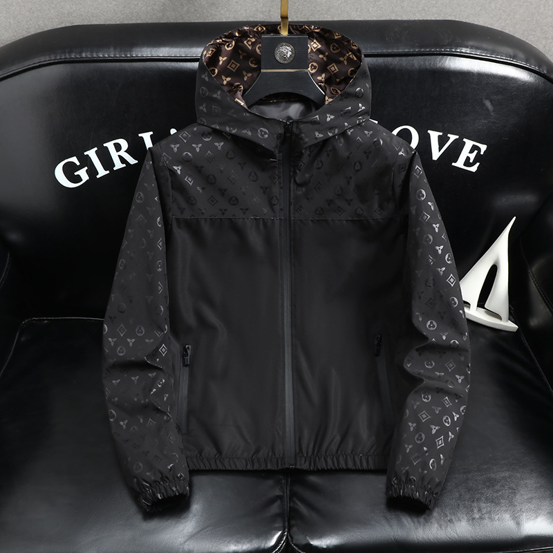 Manteau tendance printemps-automne 2025 pour homme, veste à capuche tendance pour jeunes, veste décontractée polyvalente pour homme_voghion.com