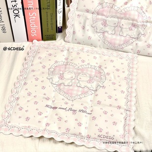 Cat Lace Kitten Ice Pad Cartoon Classroom Cooling Cushion Summer Essential Cooling Device for Home Dormitory Cooling