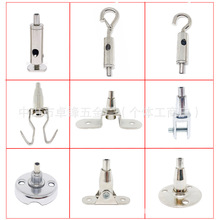 广告牌吊码亚卡里吊夹活动码圆盘码锁线器钢丝绳吊码吊绳挂钩配件