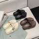 Thick-soled slippers women's Korean-style Instagram style outdoor EVA soft-soled half-bag flat-soled sandals and slippers Birkenneth shoes