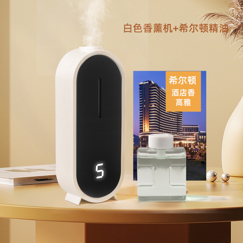 액센트 머신 화이트 + 힐튼 MSG 오일