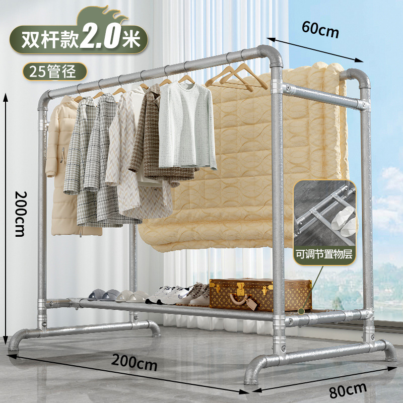 (더블로드 여분의 두꺼운 25 튜브) 길이 2 미터, 높이 2 미터 (방풍 후크 40 개 보내기)