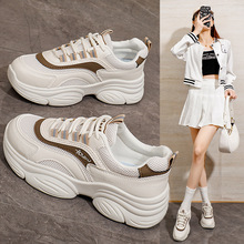 2025夏季新款韩版透气飞织女鞋ins潮学生跑步运动鞋休闲鞋女EP925