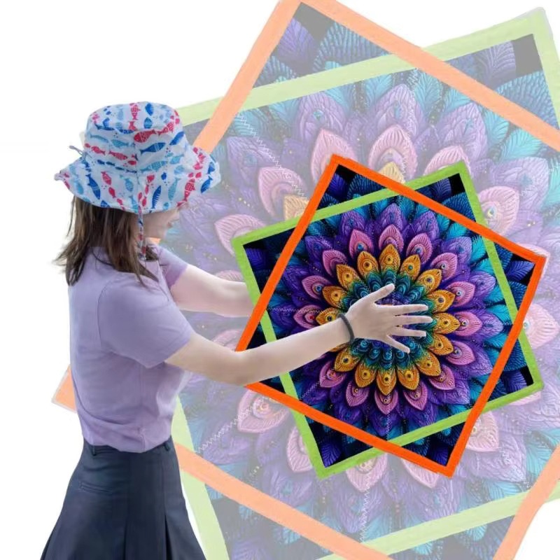 Brightly colored Xiaotrain Dapo cotton-polyester blend skin-friendly sports bandana FlowStar