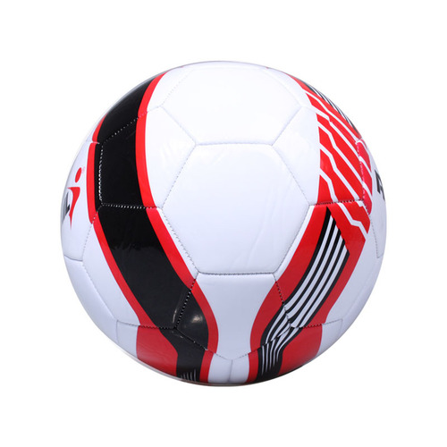 Factory direct sales red, white and black 5003 student adult field training game wear-resistant football No. 5 machine-sewn football