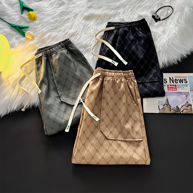 2023 nouveau short imprimé complet pour hommes été nouvelle marque de mode mince American Beachwear large_voghion.com