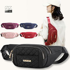 Fashionable Women's Trendy Waist Bag Coin Cashier Large Capacity Multi-functional Waist Bag, Versatile Chest Bag Wholesale