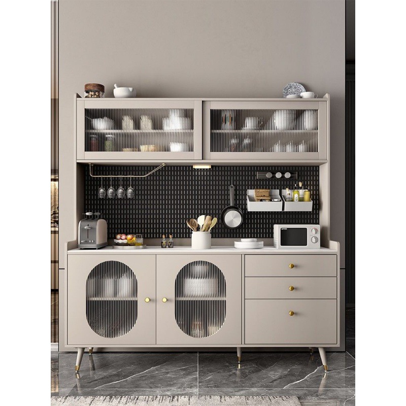 Rock plate sideboard cabinet Japanese-style light luxury locker living room integrated Wall tea kitchen console cabinet storage cabinet