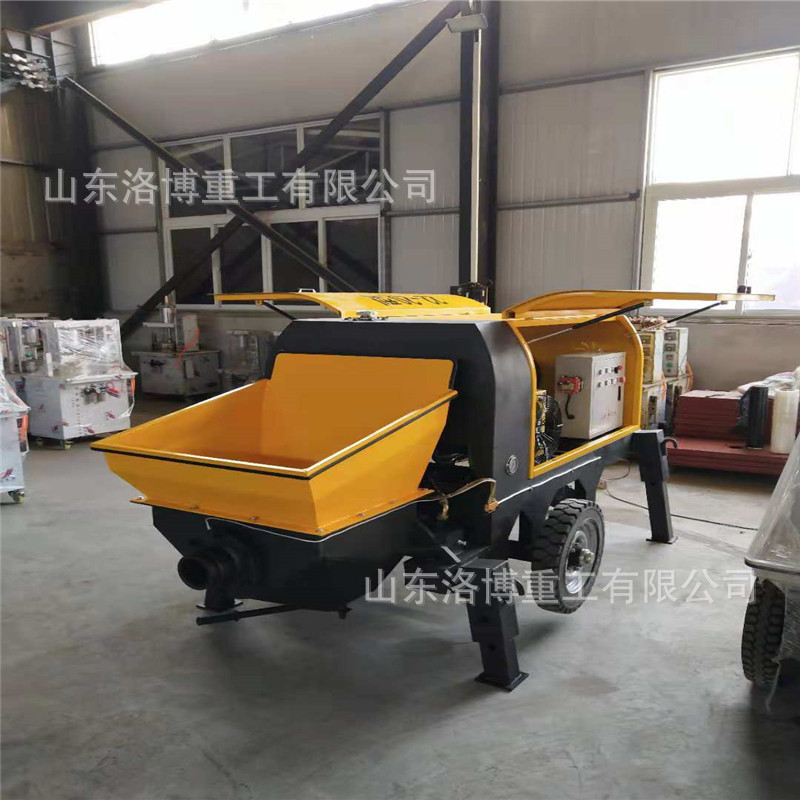 混凝土输送泵柴油泵二次构造柱泵大颗粒浇筑泵水泥砂石结构输送泵