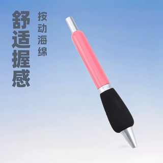 跨境热销迷你口袋笔按动海绵护套舒适握感圆珠笔工厂直销量大优惠