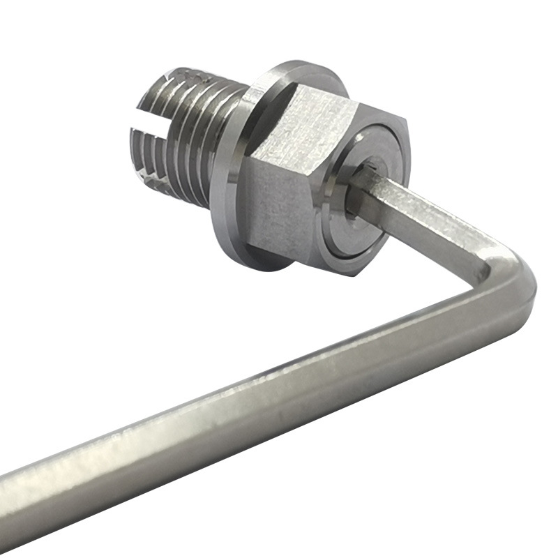 Exclusivo transfronterizo para automóvil M14.1 * 1.5 cárnico de aceite de acero inoxidable roscado kit de tornillo de reparación de dientes deslizantes con anillo tórica