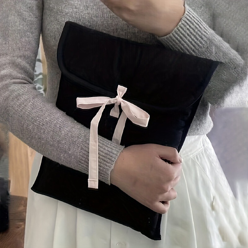Korean Ballet Style Laptop Bag Ins Bow Quilted Quilted Pad Liner Bag Tablet Protective Cover