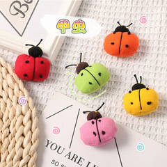 棉麻韓版甲蟲胸針卡通動物飾品配件diy掛件可愛日系包包飾品配件
