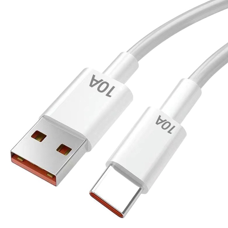 Cable de datos del teléfono móvil de la carga rápida estupenda de la fibra de vidrio que carga para el tipo-c de la carga rápida estupenda de Huawei 120W cable de datos