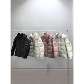 25高版本蒙家哑光雾面maya连帽可拆卸男女同款保暖蒙口九江羽绒服