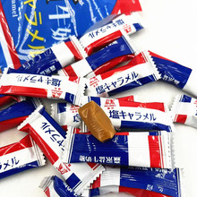 日本森永盐糖 岩盐牛奶太妃糖75g 年节喜糖批发独立袋装