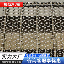 304不锈钢网带食品级耐高温输送带清洗烘干不锈钢加密人字形网带