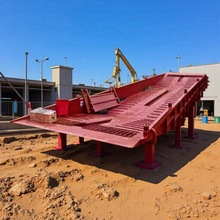 工程洗车机 免基础全自动感应洗车槽 工地沙场煤场环保合规洗车台