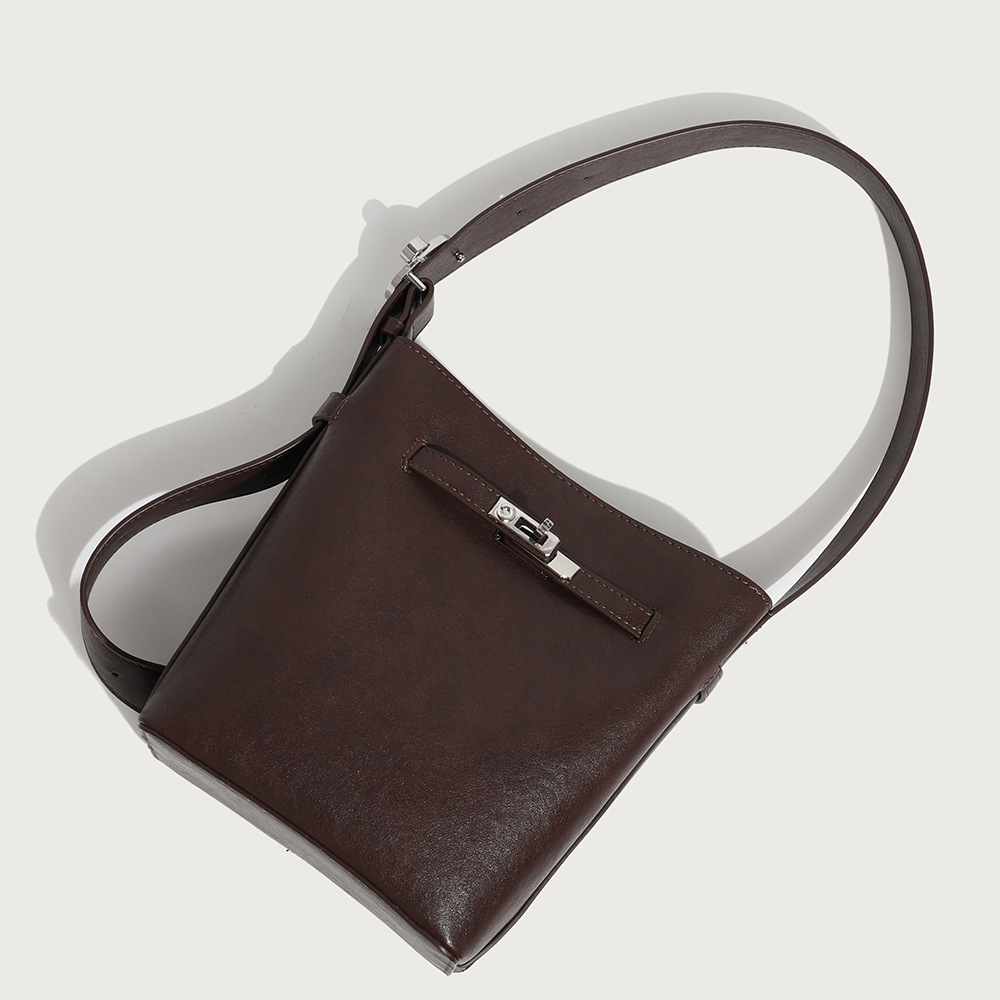 Shoulder bag, capacious one-shoulder bag, high-quality style