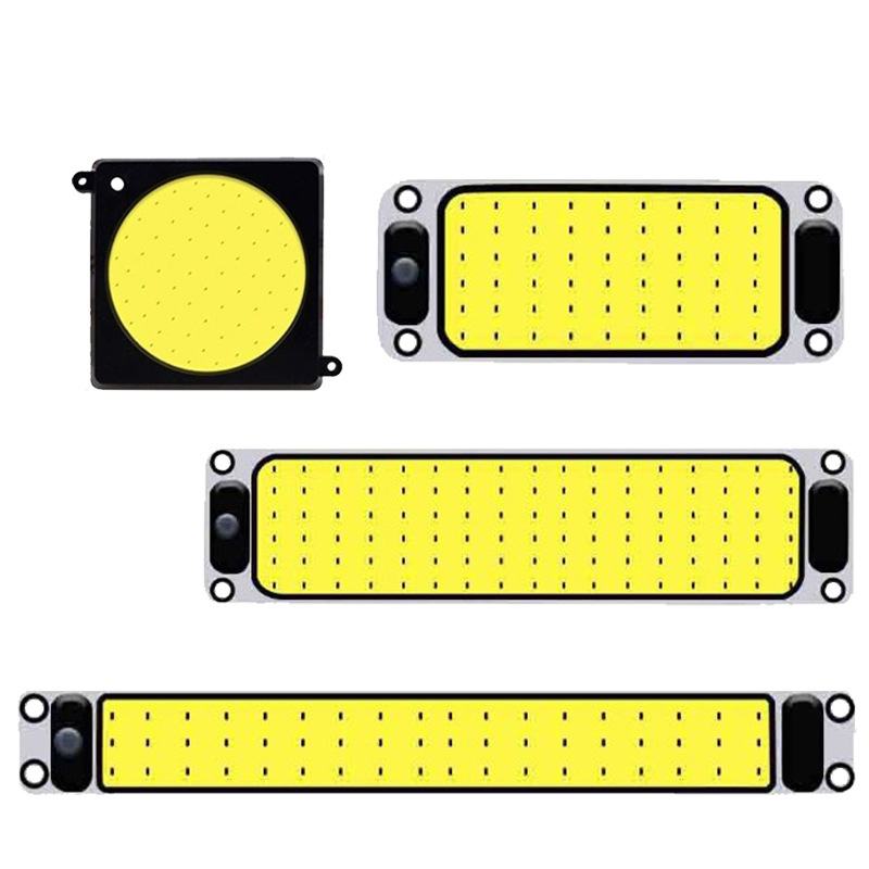 Ultra -thin car compartment indoor light 12v24 volt high -light COB cars' internal light car reading light carriage light 5