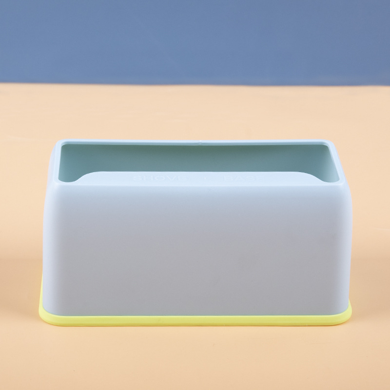 Estante de almacenamiento de pala de arena para gatos en stock de cuero Taobao base a juego de colores caja de almacenamiento de pala de metal grande suministros para mascotas al por mayor