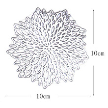 【10cm杯垫】PVC咖啡垫防水杯垫花朵圣诞杯垫防水隔热餐具餐垫厂