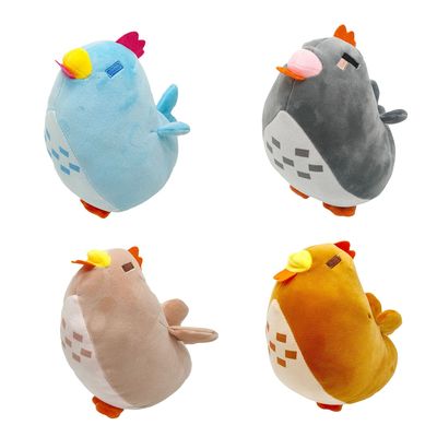 跨境新品stardew valley chicken plush 毛绒玩具大胖鸡毛绒公仔|ms